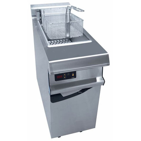 Friteuse gaz sur placard fermé - 26L Reconditionné
