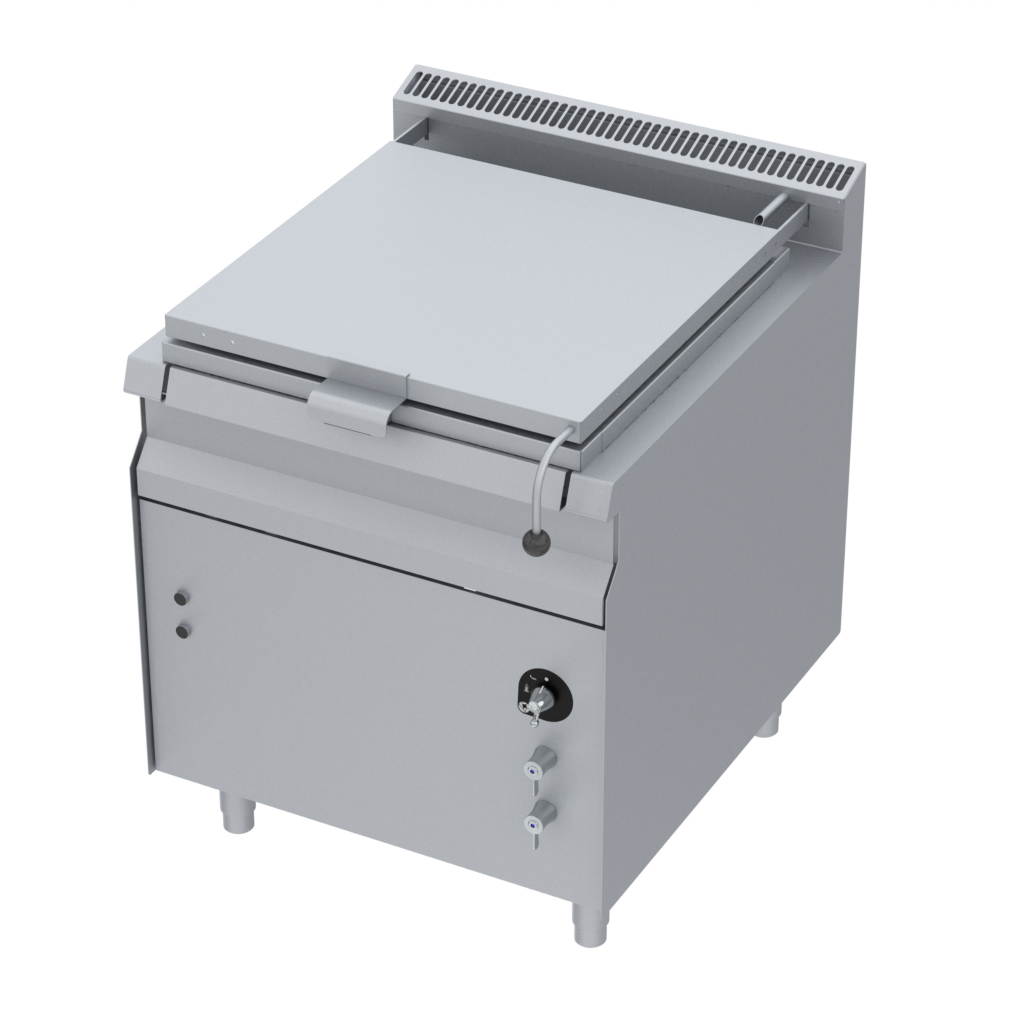 Sauteuse basculante gaz 35 dm2 - 93 litres - 12.5 kW - Largeur 800 mm - Reconditionné