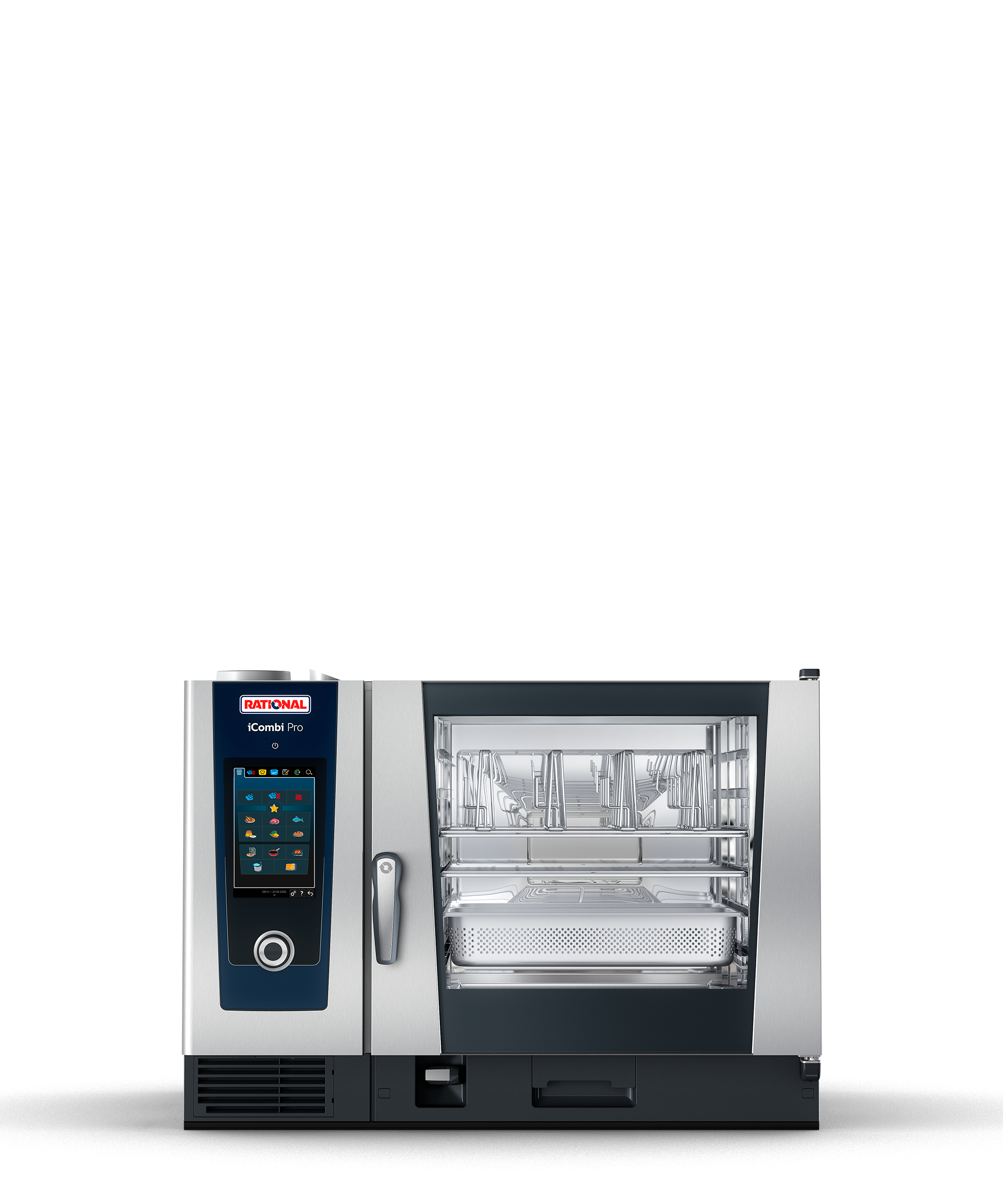 Four mixte à générateur de vapeur Rational iCombi Pro - électrique - 6 niveaux GN 1/1 Déclassé