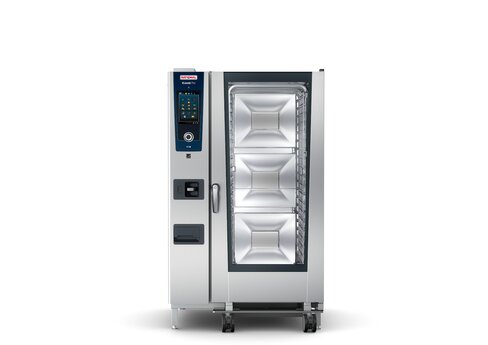 Four mixte à générateur de vapeur Rational iCombi Pro - électrique - 20 niveaux GN 2/1 Déclassé