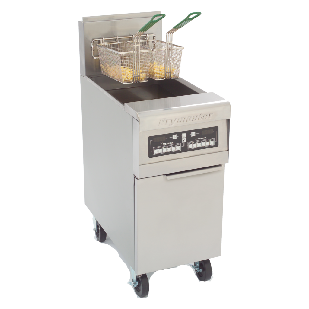 Friteuse haut rendement Frymaster gaz 25 l 55kg/h - Options Computeur - Options tout inox Reconditionné