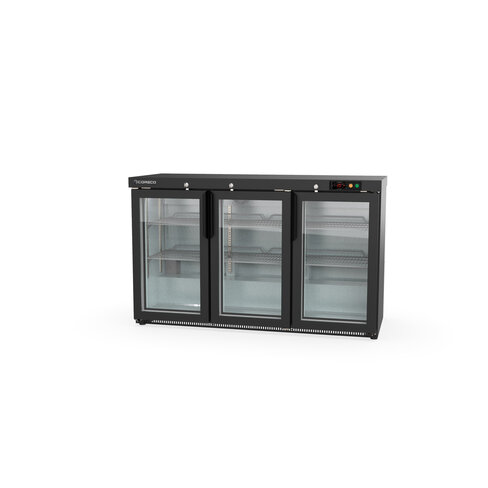 Arrière-bar positif - 3 portes vitrées battantes Reconditionné
