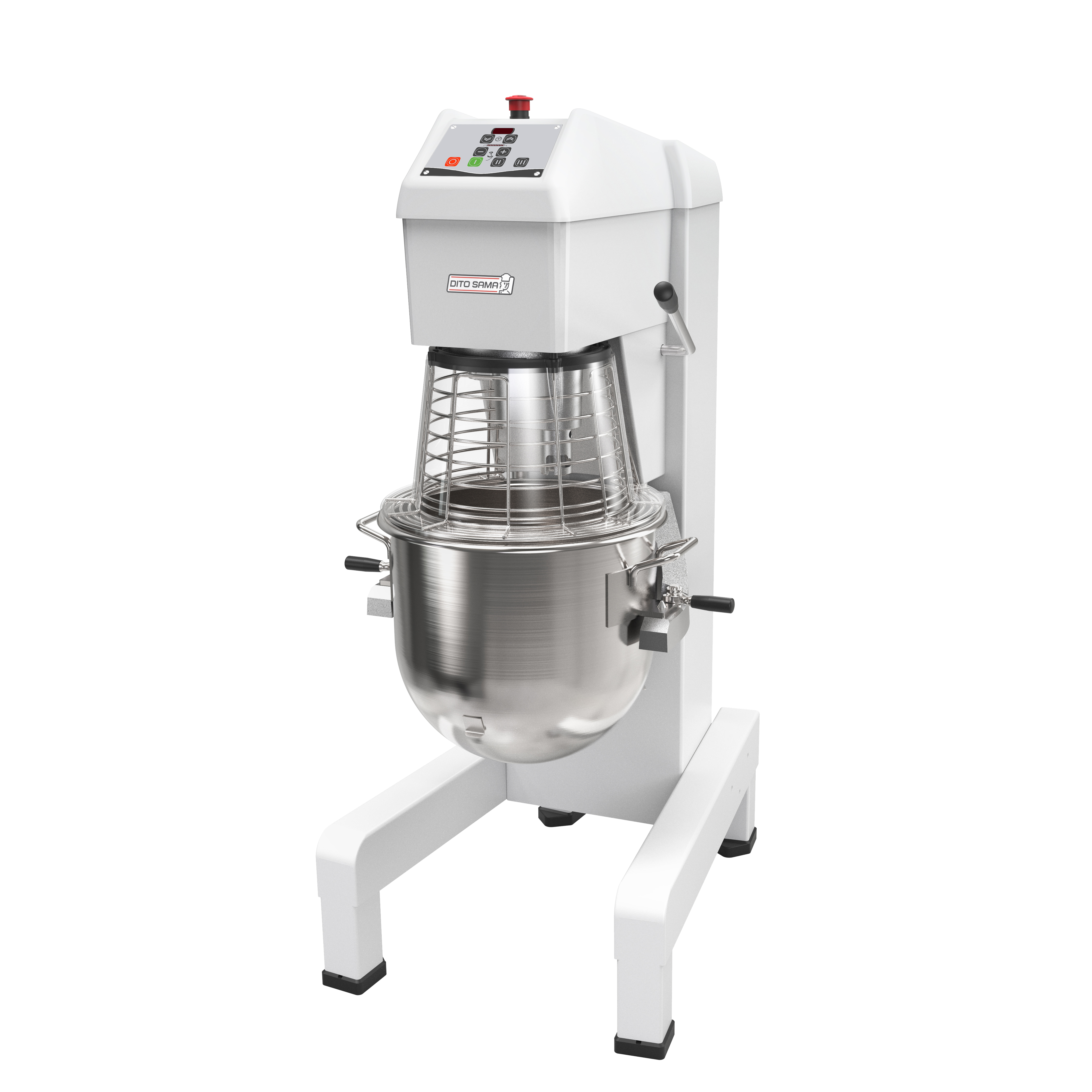 Batteur mélangeur monophasé avec colonne et pieds en acier - 40L - 220-240/1 Reconditionné