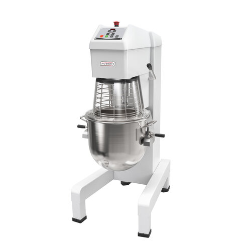 Batteur mélangeur triphasé avec colonne et pieds en acier - 40L - 380-440/3 Reconditionné