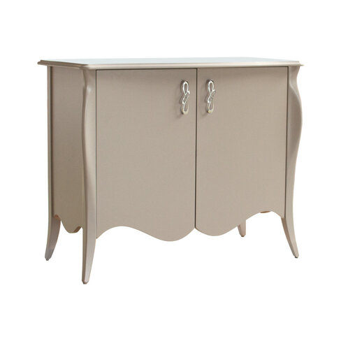 Crédence Ophélie II 2 portes - l. 111 x h. 91 x pr. 53 cm - structure bois massif