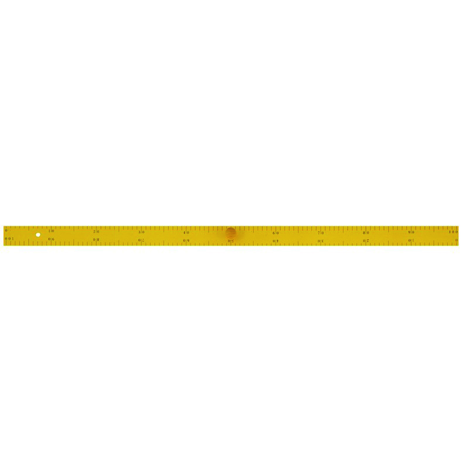 Règle graduée plate à tableau Wonday - 100cm - bois