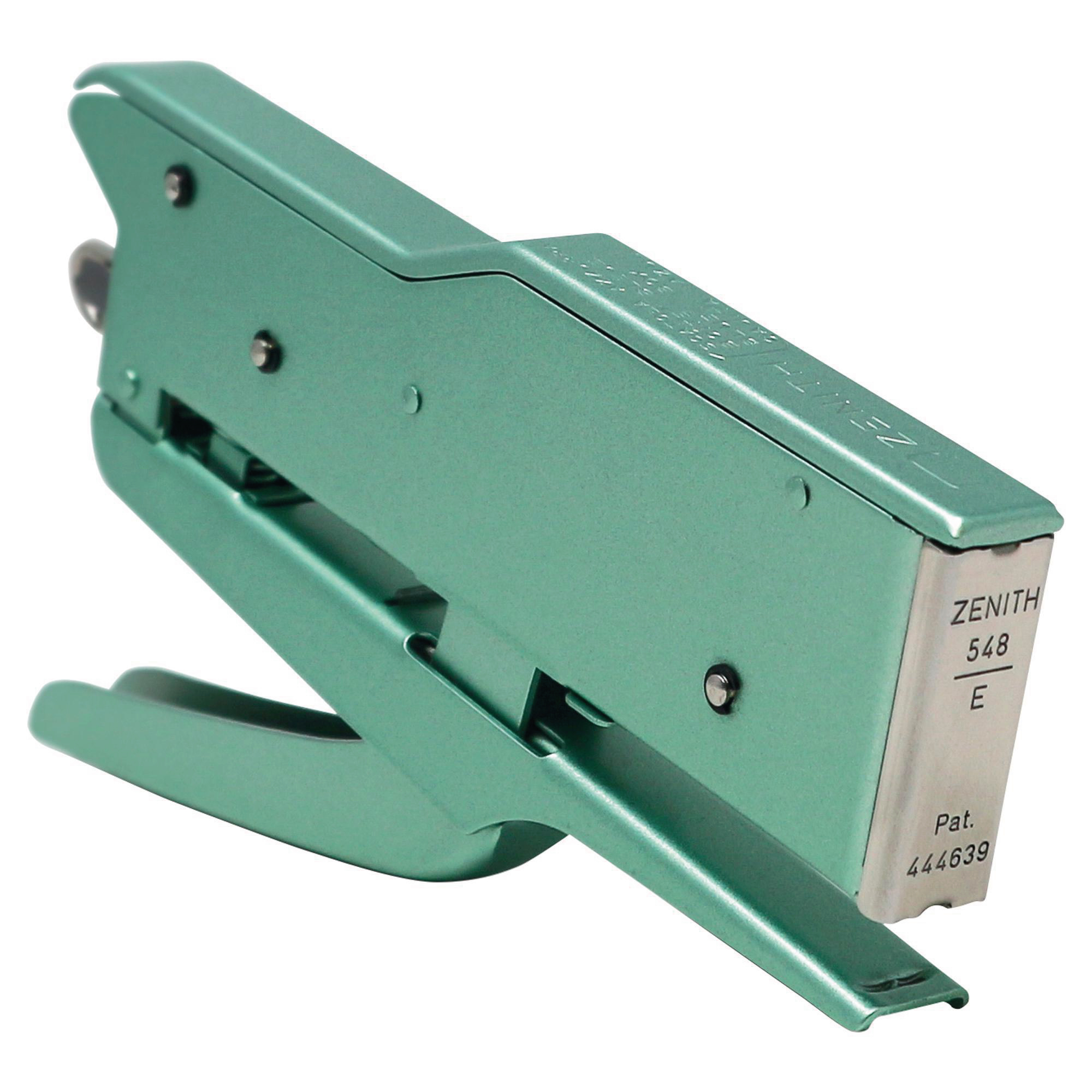 Pince agrafeuse Zenith 548E - antibactérienne - vert