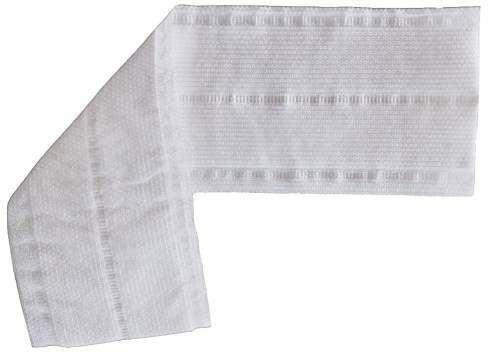 Bandeau de lavage jetable blanc - 42 x 12 cm - 1 carton de 240 pièces