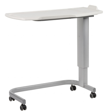 Table de lit Solido 3 - piétement U - 1 plateau ABS