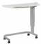 Table de lit Solido 3 - piétement U - 1 plateau ABS