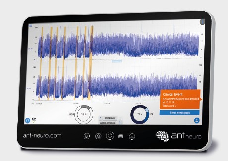 Moniteur aEEG Nëo avec mini ampli. EE-411 eego Nëo Moniteur MU, Nécessite Réf XC-810