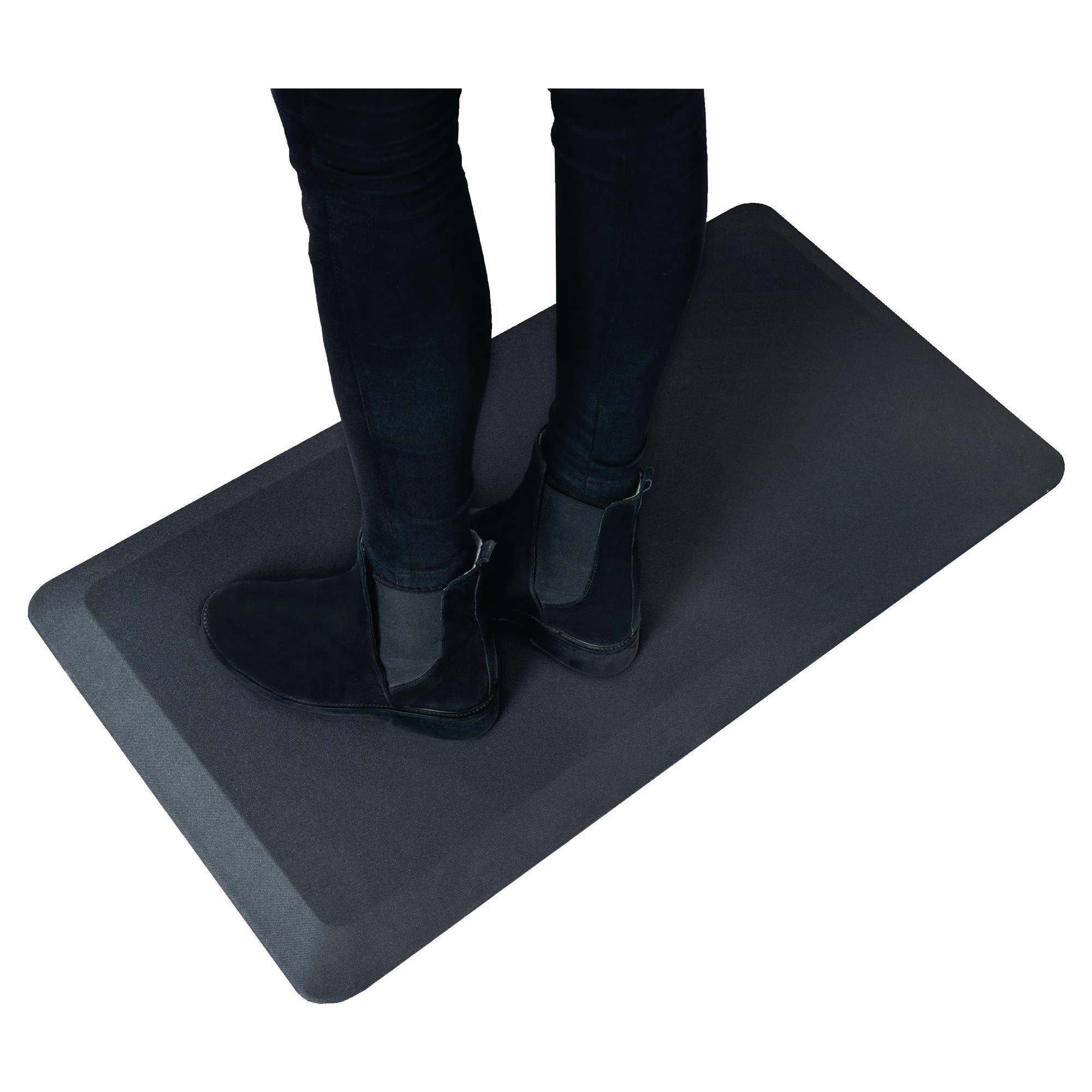 Tapis anti-fatigue Floortex - polyuréthane - 100 x 50 cm - noir