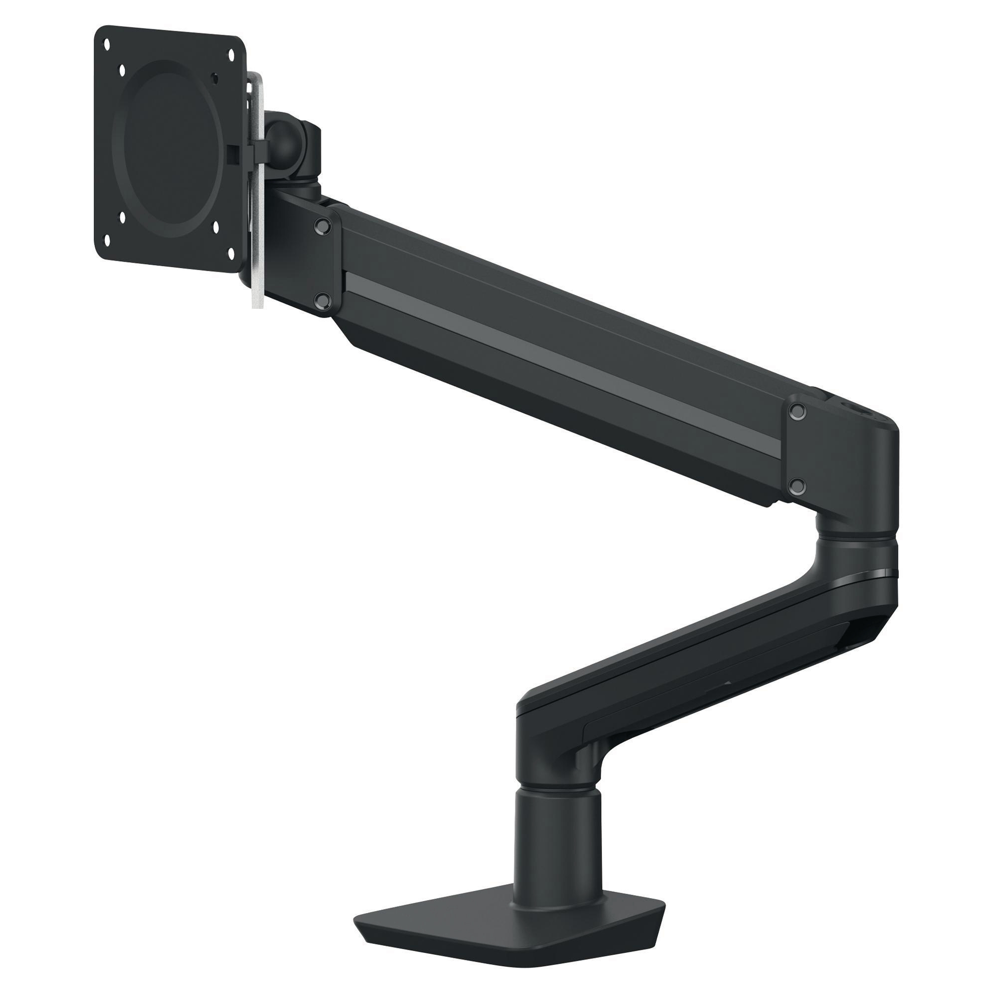 Bras support écran compact Fellowes Tallo - à pince - 1 écran - noir