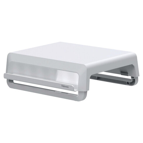 Support moniteur Fellowes Breyta - réglable en hauteur - 3 positions - blanc