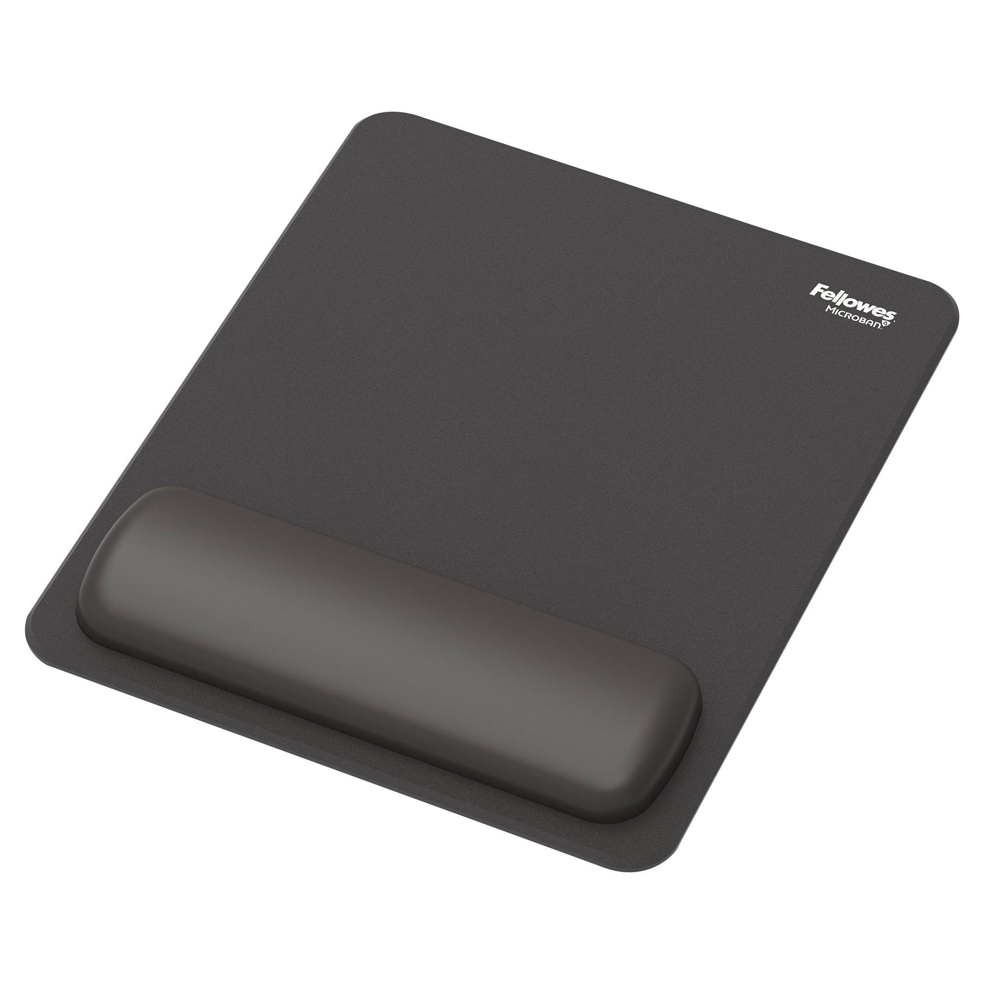 Tapis de souris repose-poignets - Fellowes Breyta - Noir - lot de 10