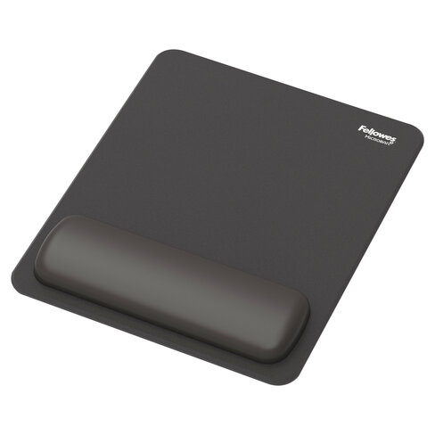 Tapis de souris repose-poignets - Fellowes Breyta - Noir - lot de 10