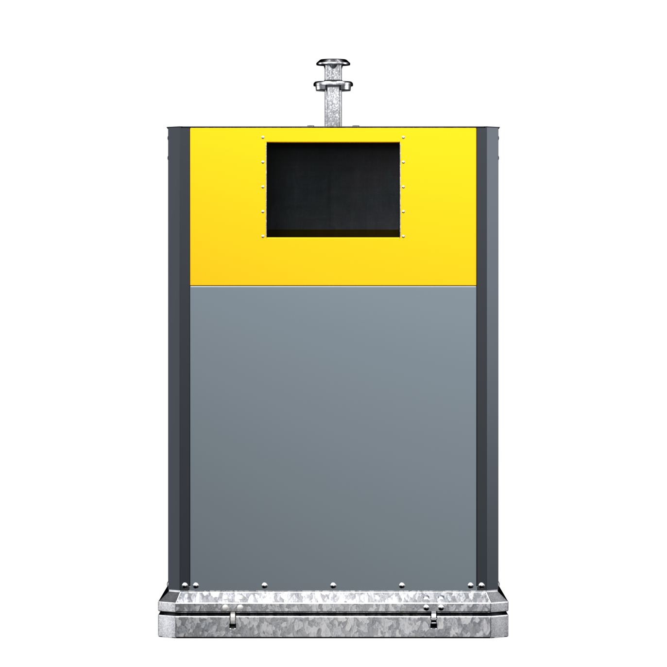 Colonne aérienne d'apport volontaire Marti1600 pour EMB - 2 m³ - préhension kinshofer