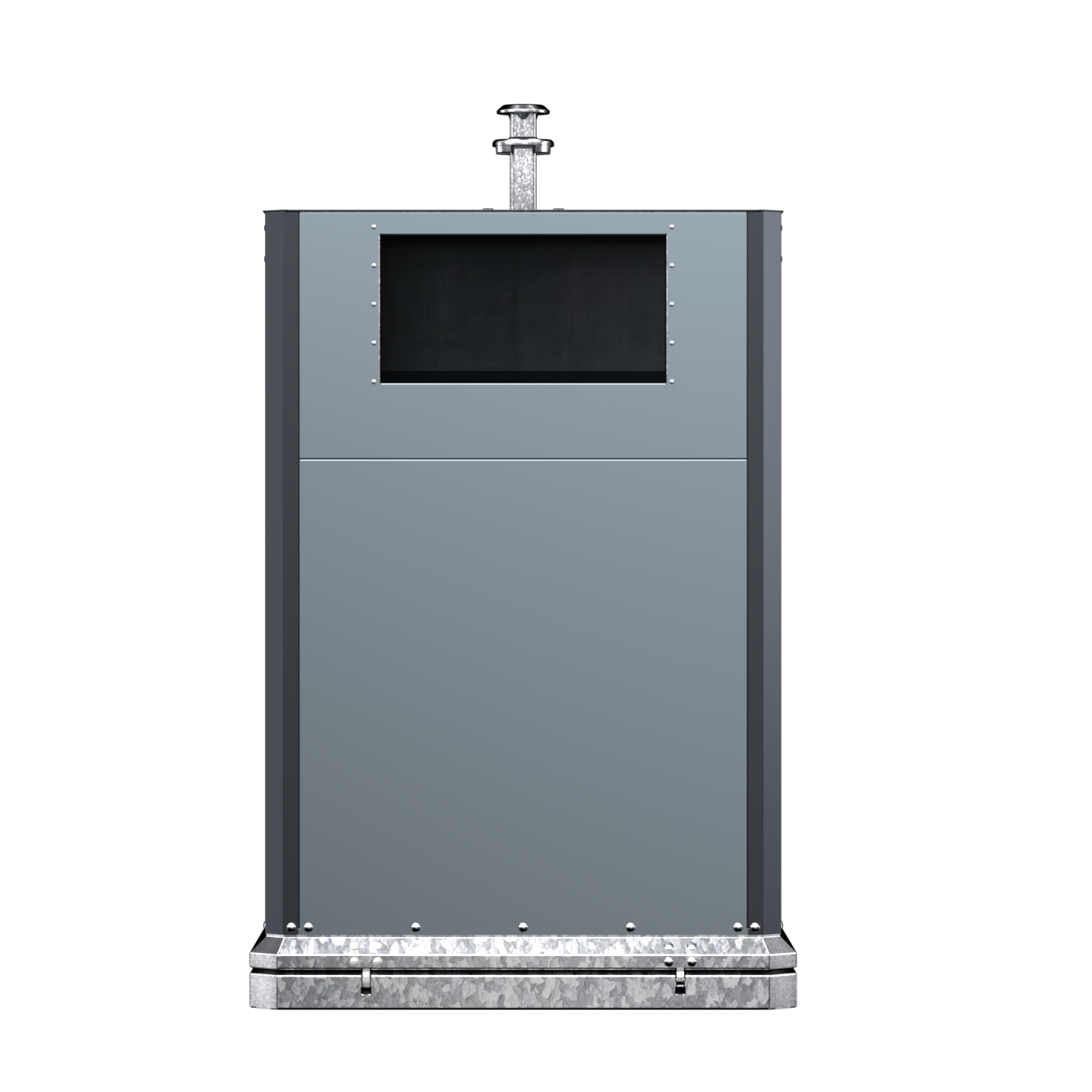 Colonne aérienne d'apport volontaire Marti1600 pour OMR - 2 m³ - préhension kinshofer