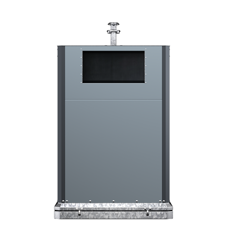 Colonne aérienne d'apport volontaire Marti1600 pour OMR - 2 m³ - préhension kinshofer