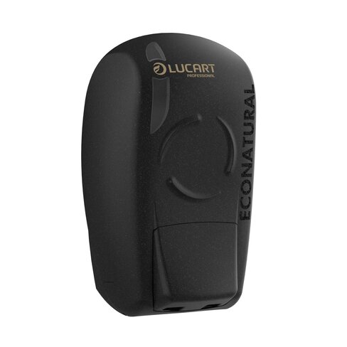 Distributeur savon cartouche 400 ml - noir - EcoNatural Flow - issu du recyclage alimentaires - unité