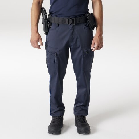 Pantalon Chronos Summer - bleu marine liseré gitane