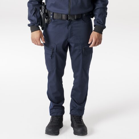 Pantalon Chronos Mat - bleu marine liseré gitane