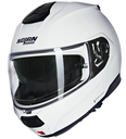 Casque de moto N 100.6 modulable blanc