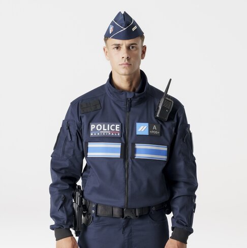Blouson d'intervention Chronos Mat - bandes Amovibles