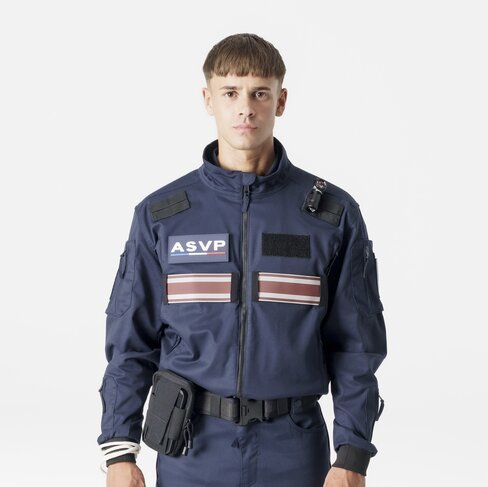 Blouson d'intervention Chronos Mat - bandes Amovibles