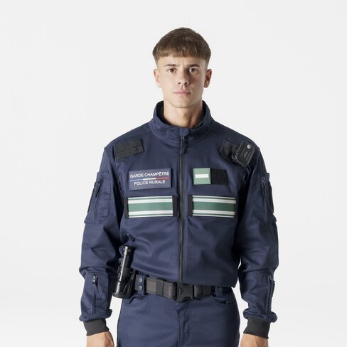 Blouson d'intervention Chronos Mat - bandes Amovibles