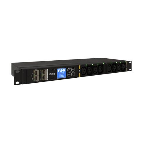 PDU Eaton Managed G4,1U entrée : C20i 16A - sortie 4XC13 + 4XC39 - monophasé