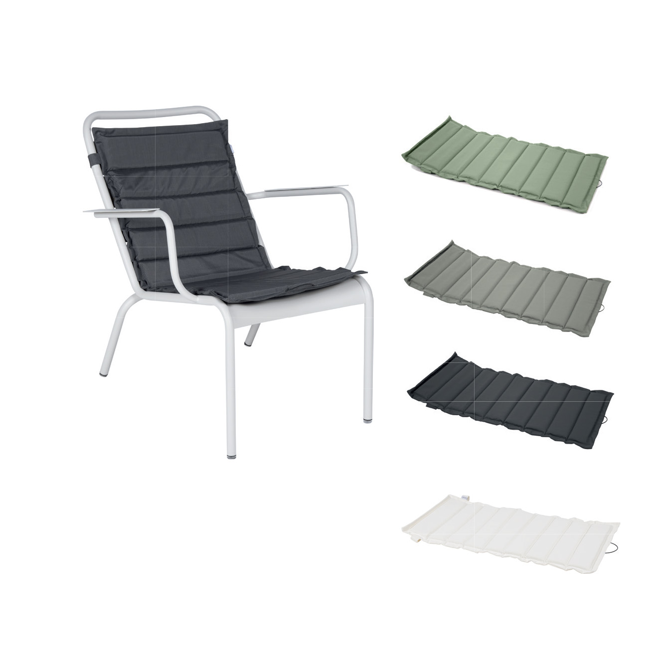 Coussin pour fauteuil bas Luxembourg - 96 x 47 cm