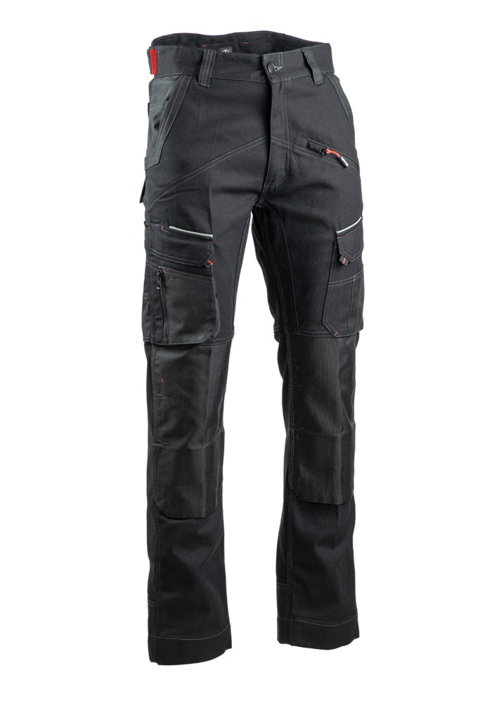 Pantalon 1806 Cosmos - Lebeurre - C7 Gris/Noir - taille 52