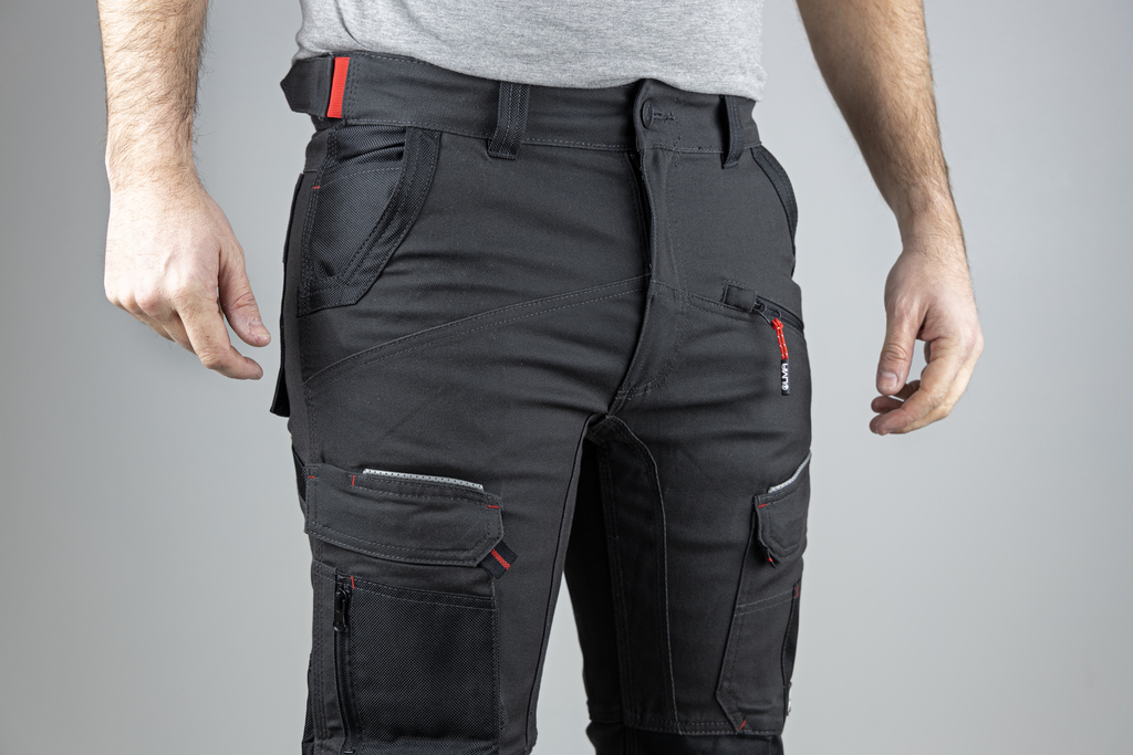 Pantalon 1806 Cosmos - Lebeurre - C7 Gris/Noir - taille 52