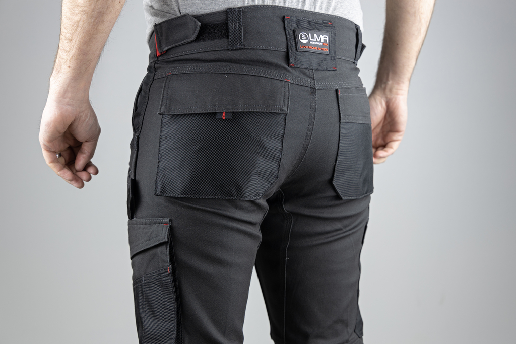 Pantalon 1806 Cosmos - Lebeurre - C7 Gris/Noir - taille 52