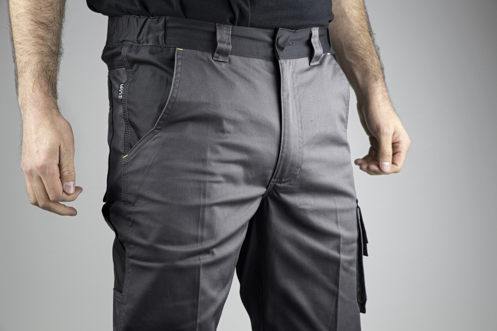 Pantalon 1813 Vulcain - Lebeurre - SH Gris sombre/Noir - taille 38