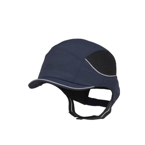 Casquette anti-heurt COVERCAP - coque ABS - lot de 10 - Surflex - Marine - taille standard - visière de 3 cm