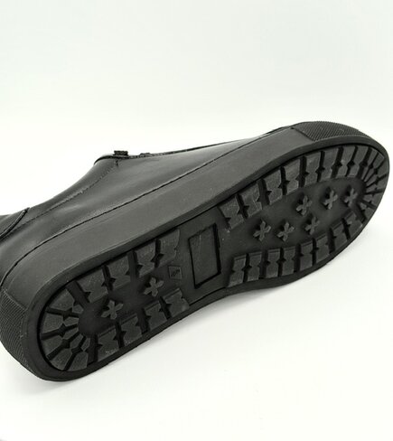 Sneakers de ville unie pour femme JOANE - Hardrige - Noir - taille 37