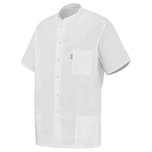 Tunique homme avec collerette de marquage FLORENT - Lafont - Blanc - taille 0