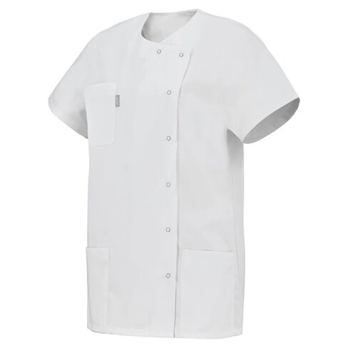 Tunique femme avec collerette de marquage ELOISE - Lafont - Blanc - taille 3