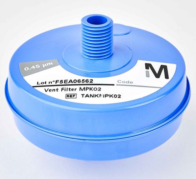 Filtre final Millipak 0,65 µm hydrophobe pour systèmes Milli-Q® - Merck Millipore