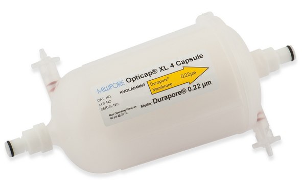 Filtre Opticap XL 0,22 µm pour systèmes Milli-Q® - Merck Millipore