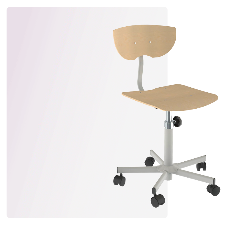 Voir les produits - Chaises mobiles à roulettes