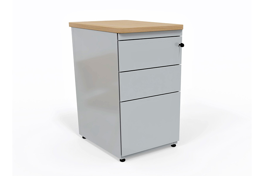 Voir les caissons hauteur bureau