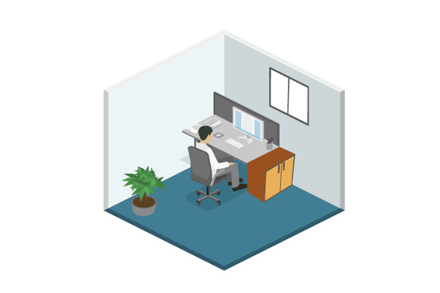 Voir les armoires hauteur de bureau