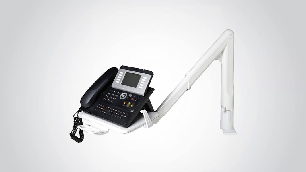 Le bras téléphonique télescopique