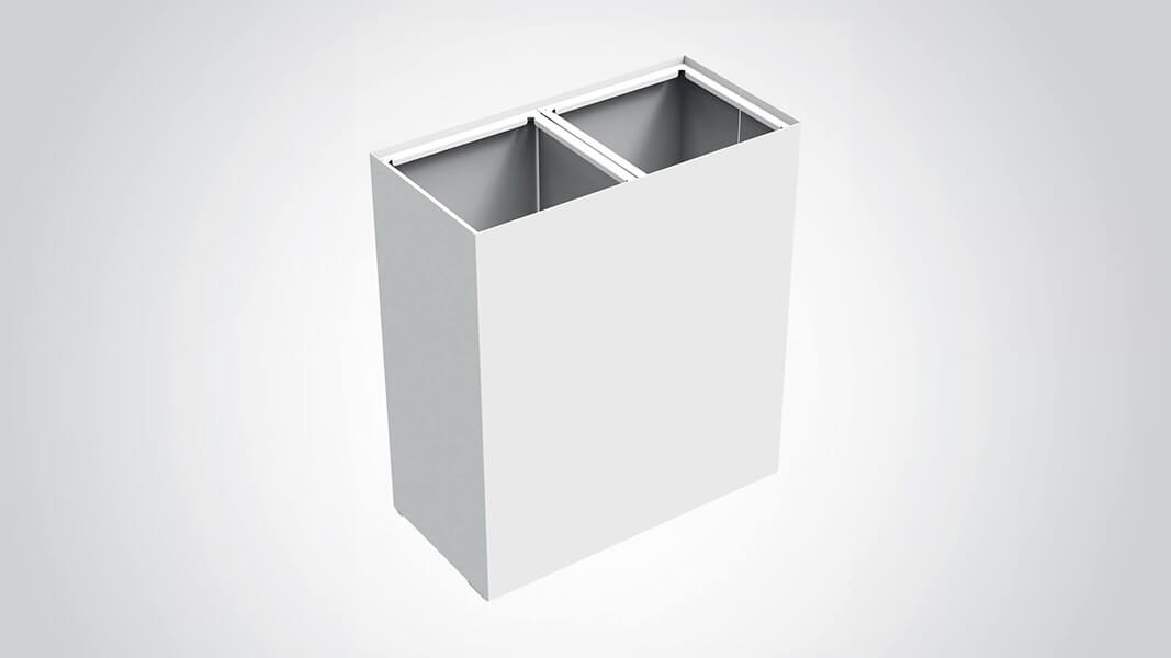 La poubelle de tri des déchets