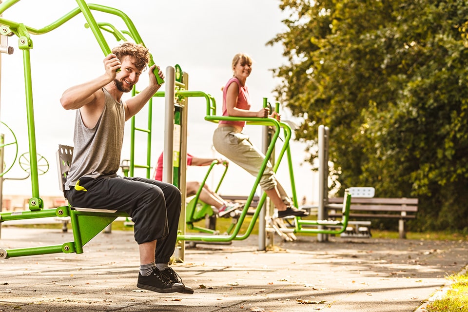 Voir l’offre d’équipement de fitness outdoor