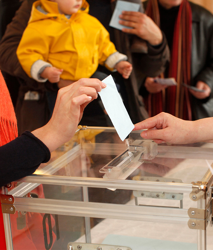 Voir les urnes