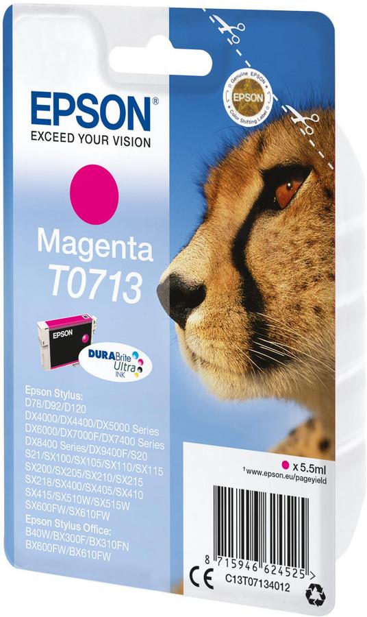 Cartouche d'encre Epson C13T07134022 - DuraBrite Ultra - magenta - l'unité